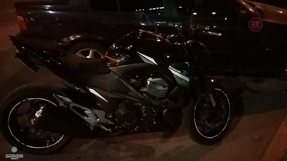 На Дніпропетровщині поліція виявила викрадений у Італії мотоцикл