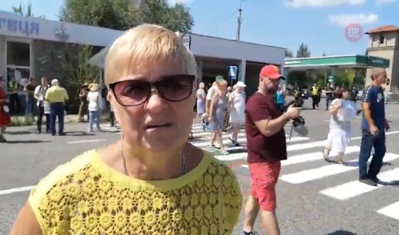  Організатор акції Наталя Сищенко - місцева мешканка