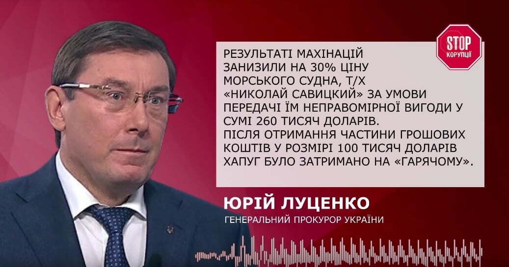 Про махінації УДП заявив Юрій Луценко
