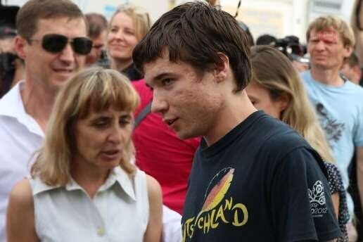 Колишній в'язень Кремля Гриб розповів, чому не потиснув руку Зеленському при зустрічі