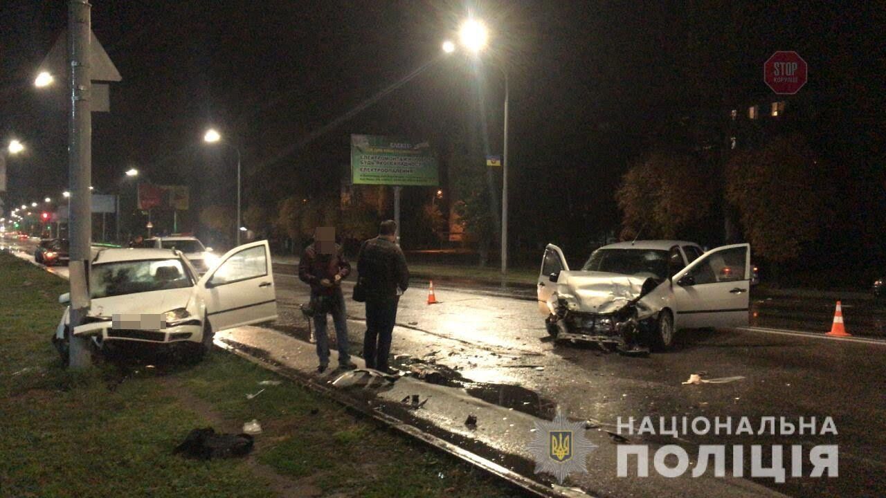 На Дніпропетровщині п'яний поліцейський влаштував ДТП: є постраждалі (фото)