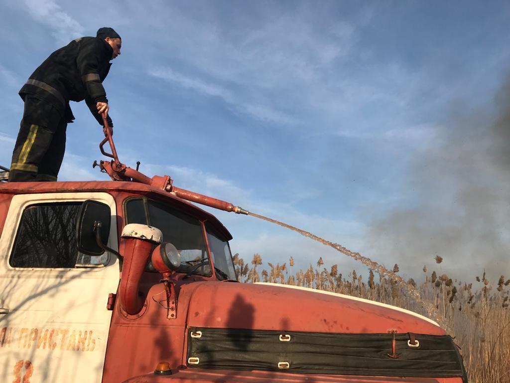 Херсонщина: минулої доби в області сталось 7 пожеж в екосистемах