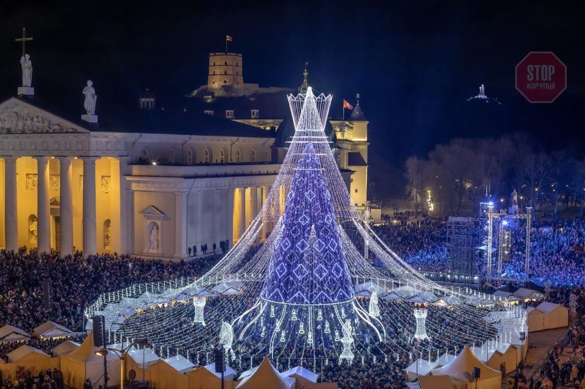 Київська ялинка потрапила до п'ятірки найкрасивіших у Європі (фото)