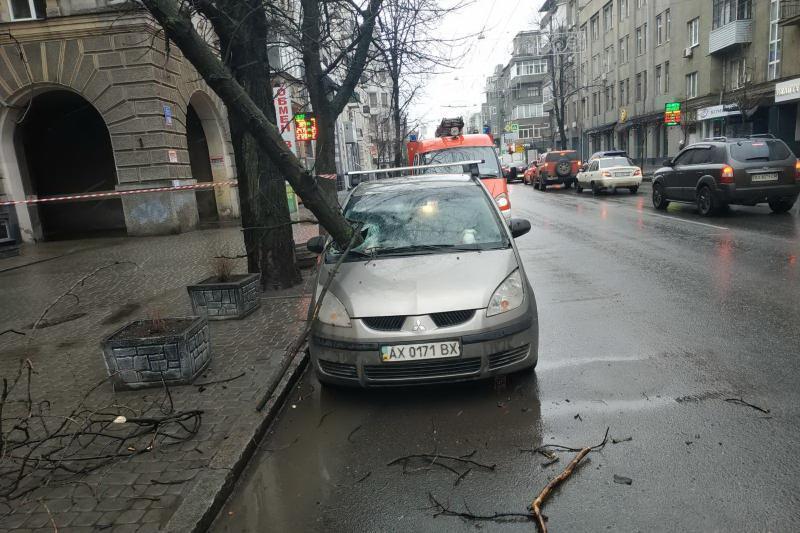 Харківська область: рятувальники ліквідовували наслідки негоди