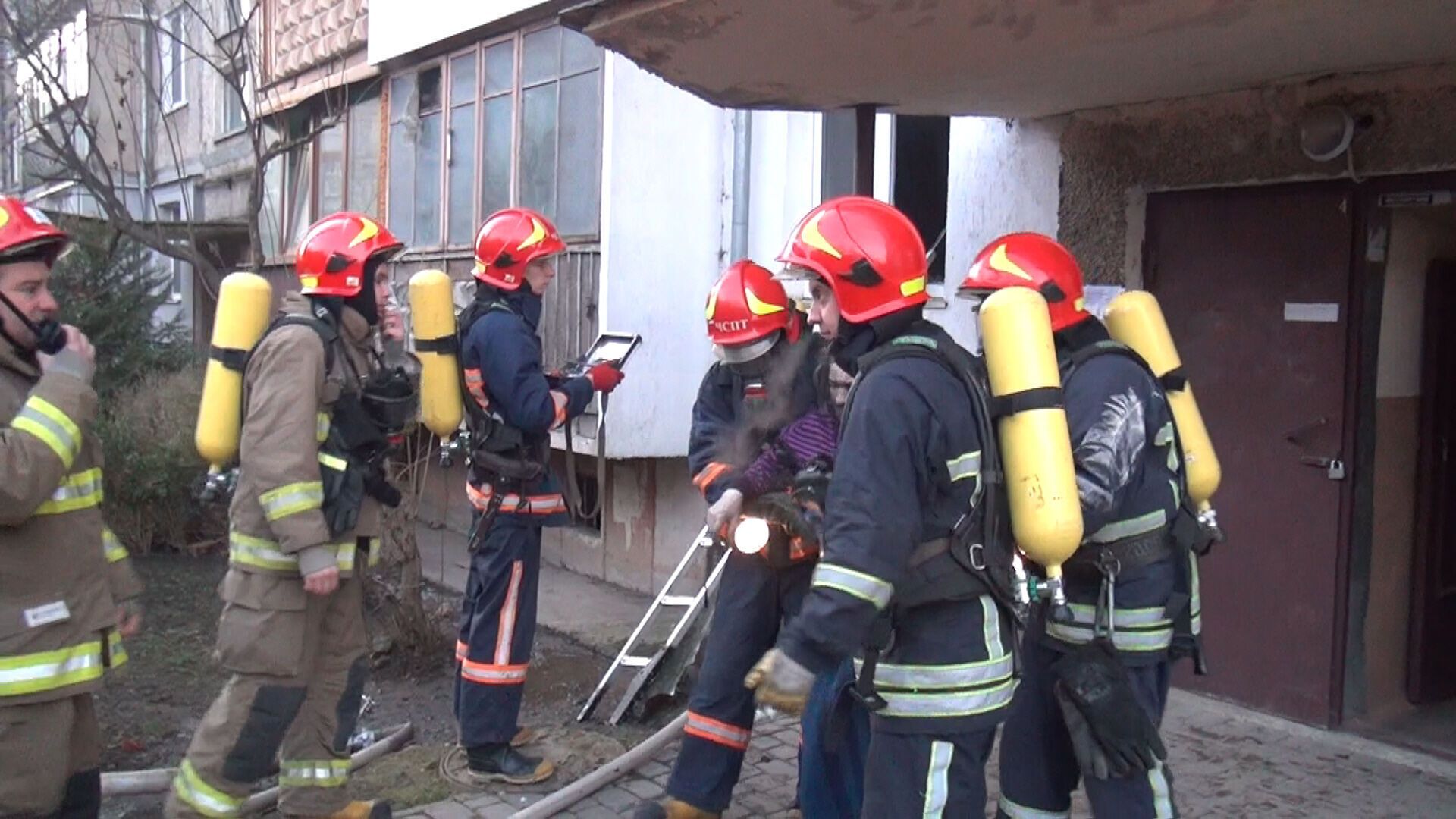Івано-Франківська область: рятувальники ліквідували пожежу в обласному центрі