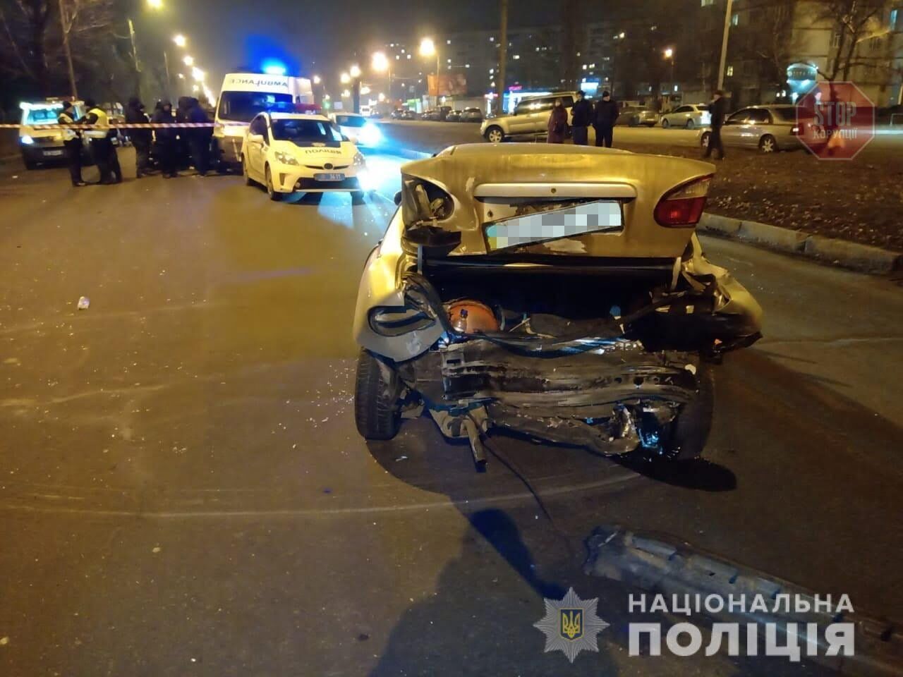 У Харкові п’яний водій після ДТП побив правоохоронця (фото)