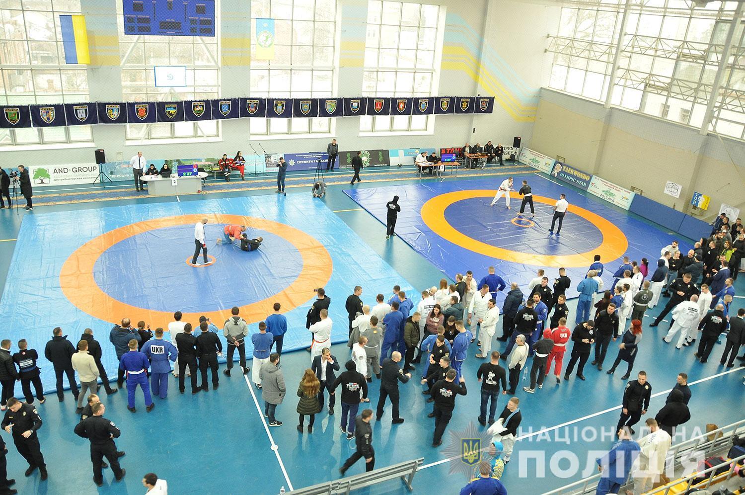 У Полтаві стартував Чемпіонат України з Джиу-Джитсу серед патрульних поліцейських&nbsp;