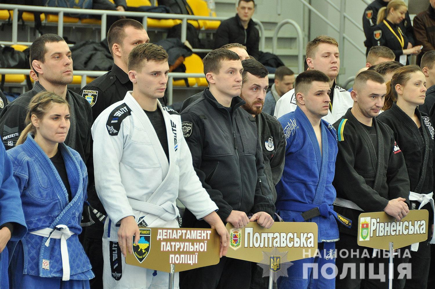 У Полтаві стартував Чемпіонат України з Джиу-Джитсу серед патрульних поліцейських&nbsp;