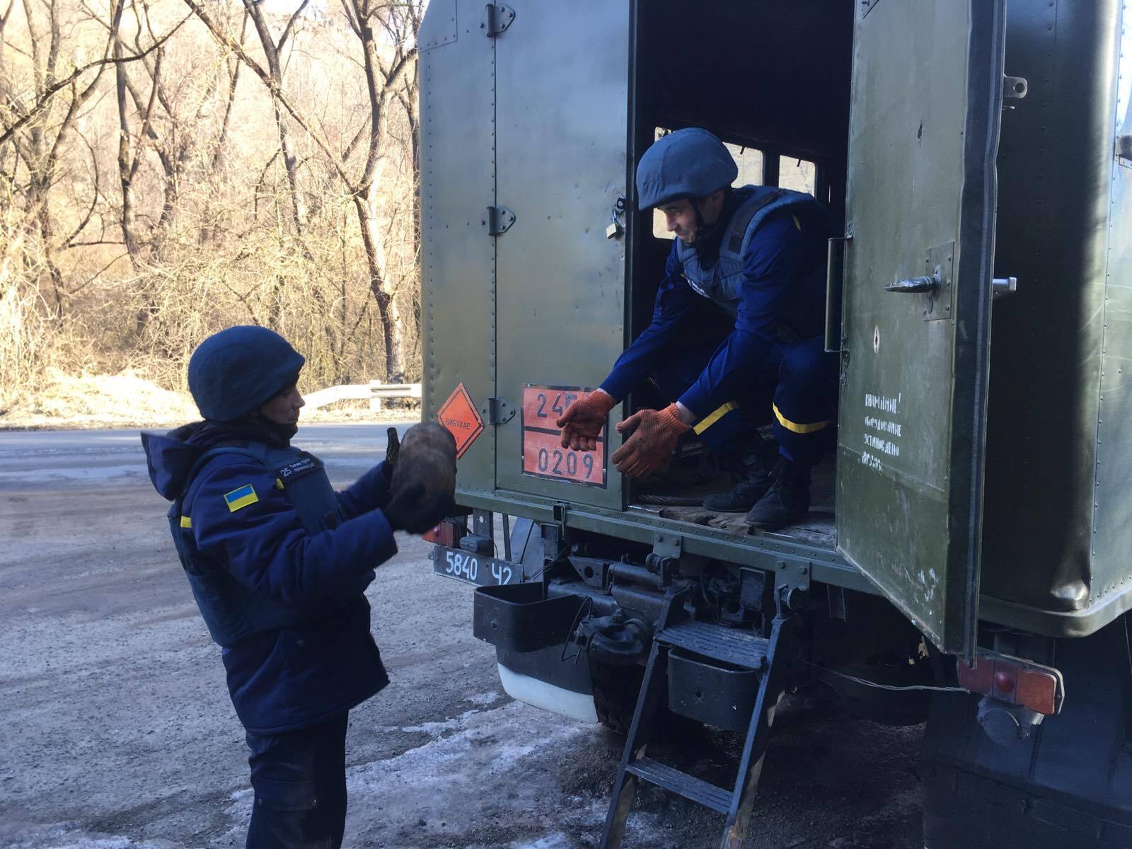 Чернівецька область: піротехніки знищили застарілий боєприпас