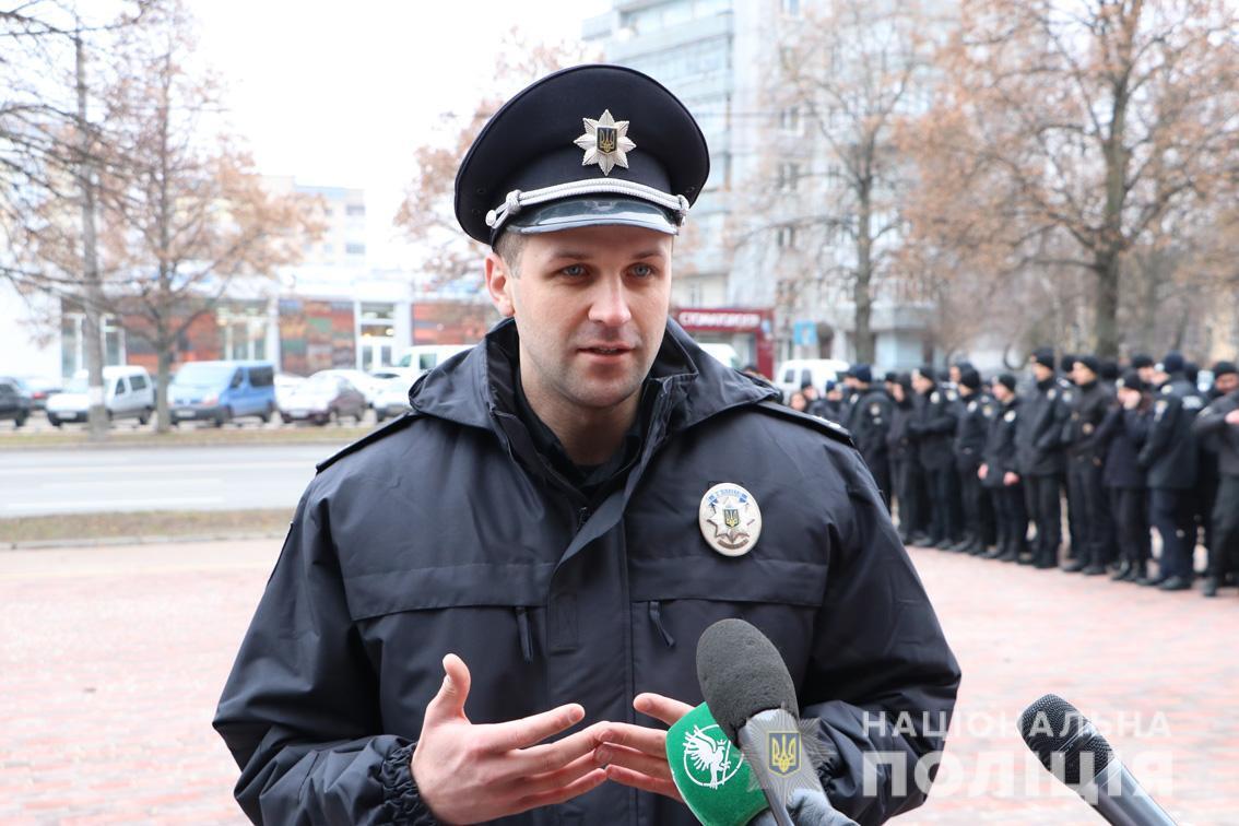 Чернігівська поліція встановила рекорд під час патріотичного флешмобу