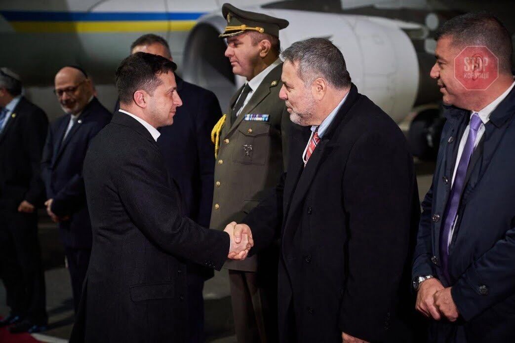 Зеленський прилетів до Ізраїлю