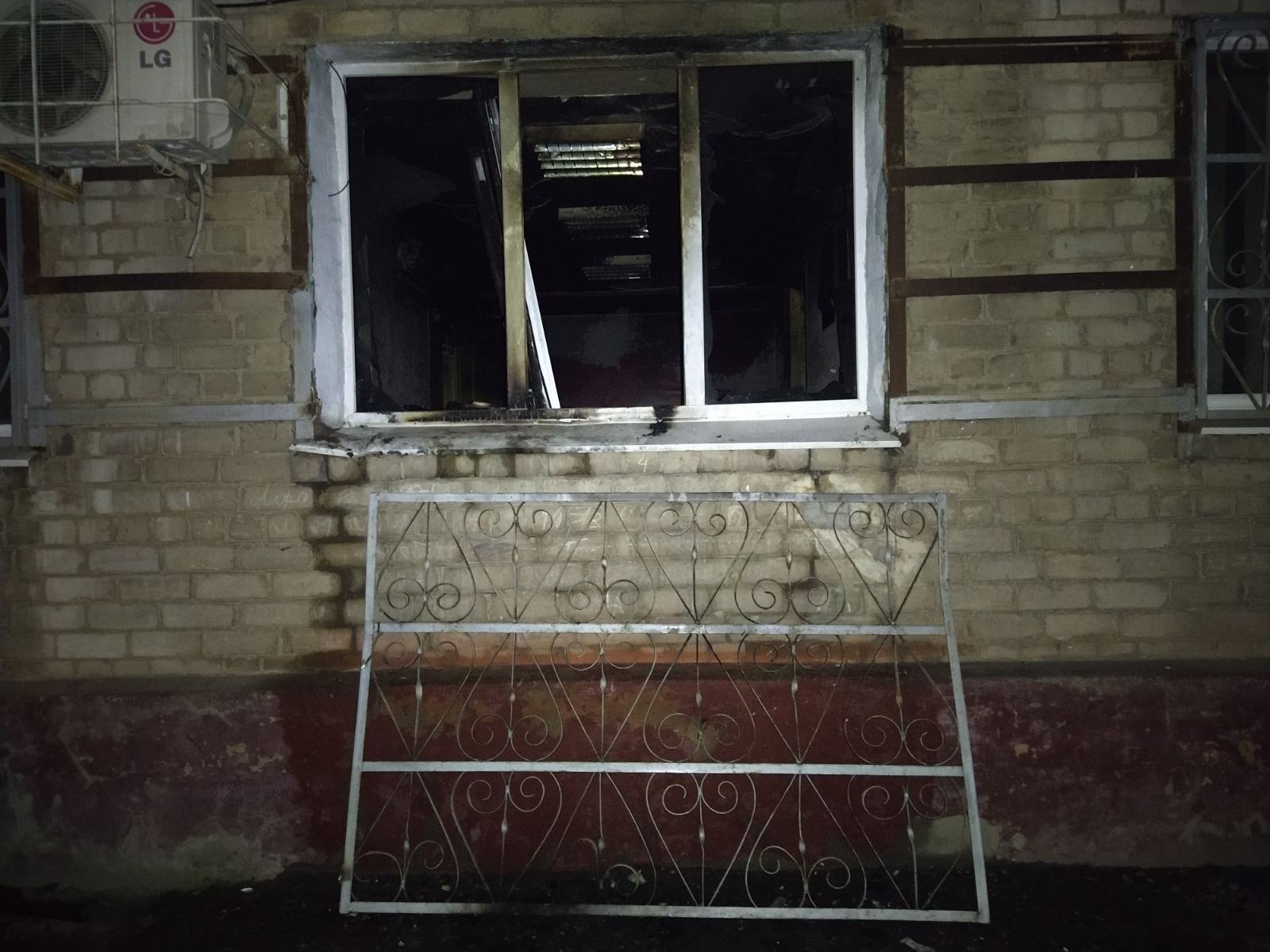 м. Херсон: ліквідовано пожежу офісного приміщення