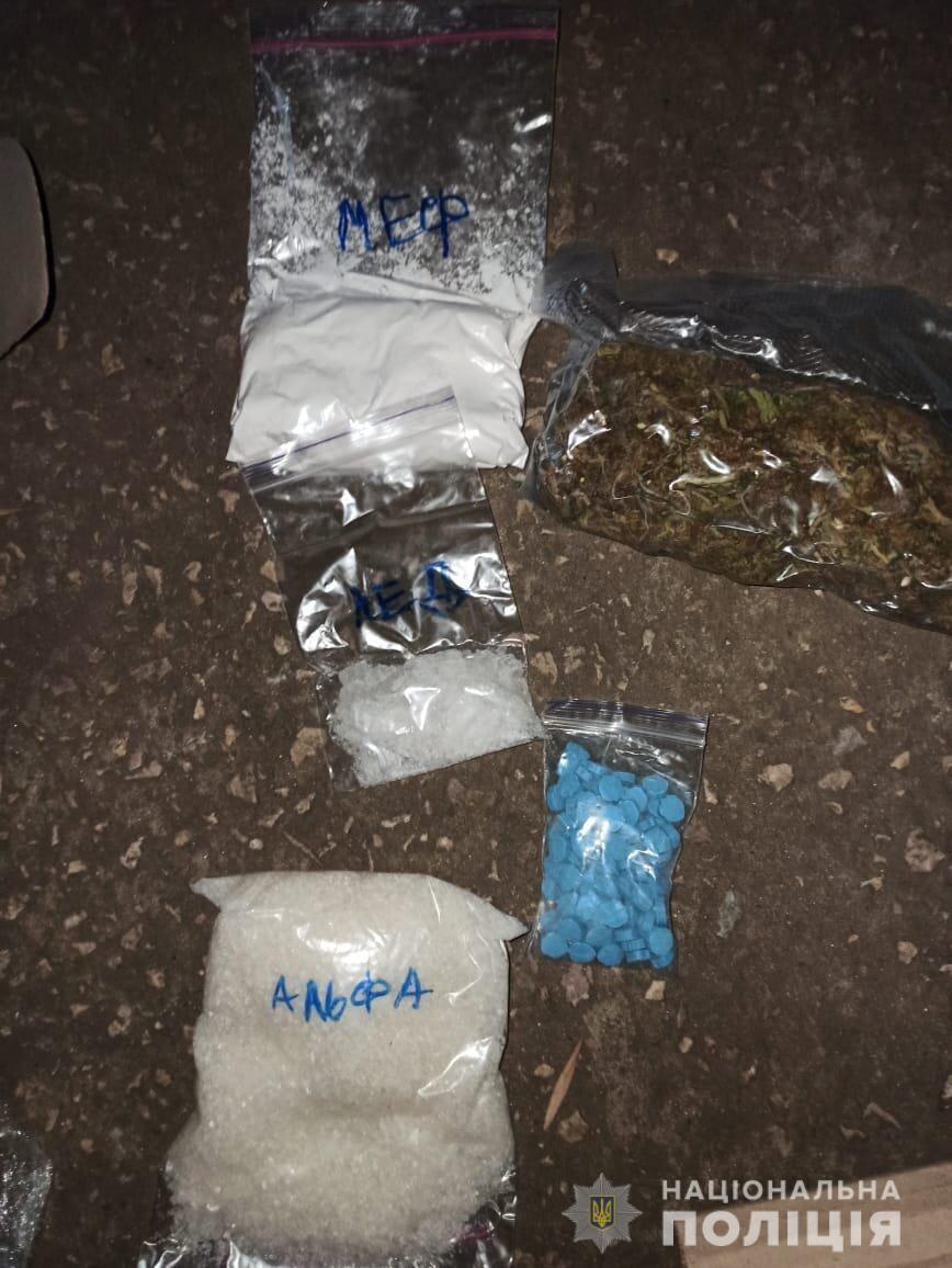 Миколаївські правоохоронці затримали розповсюджувача наркотиків із товаром на пів мільйона гривень