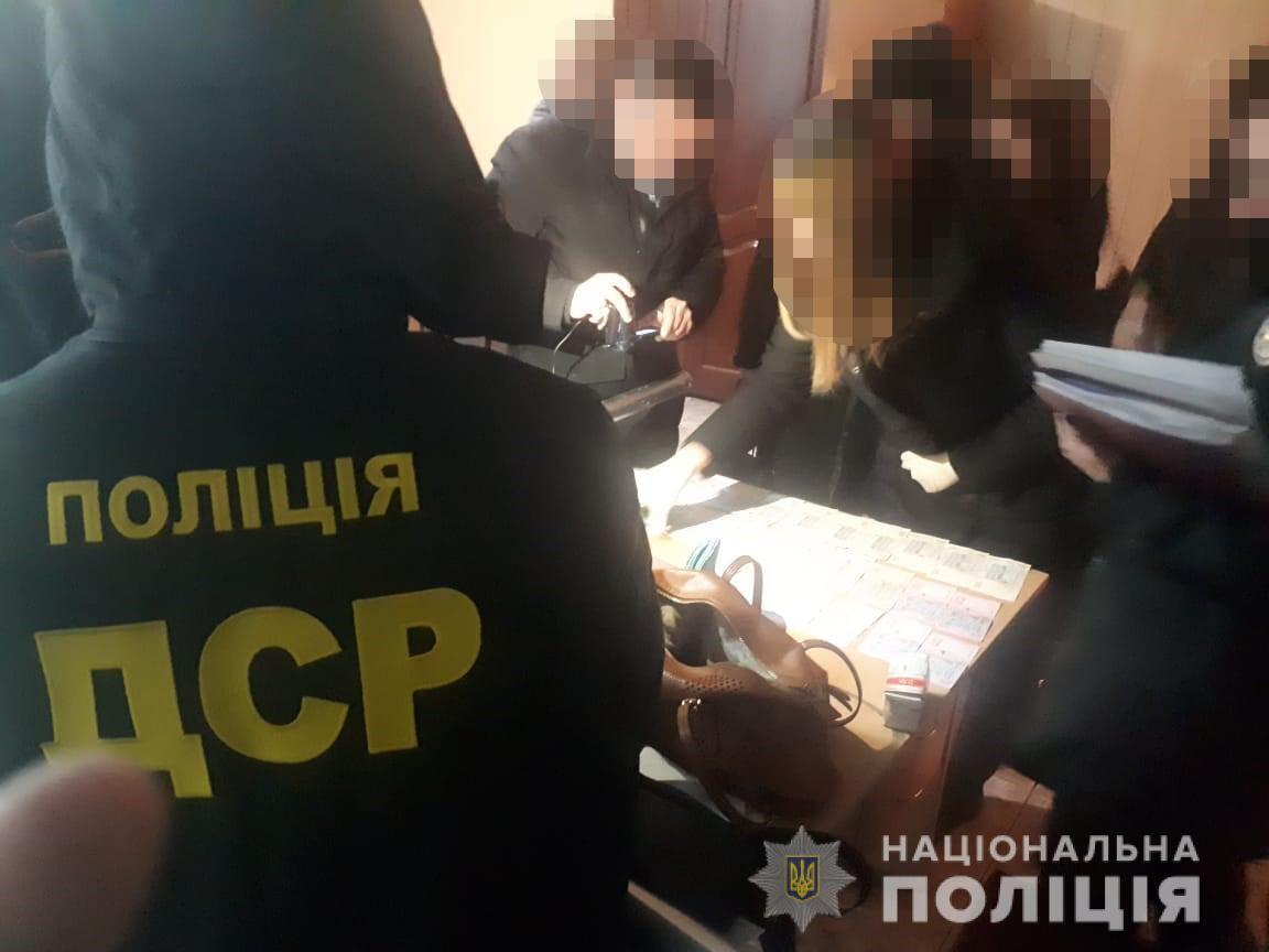 У Запоріжжі поліція викрила у хабарництві посадову особу землевпорядної організації