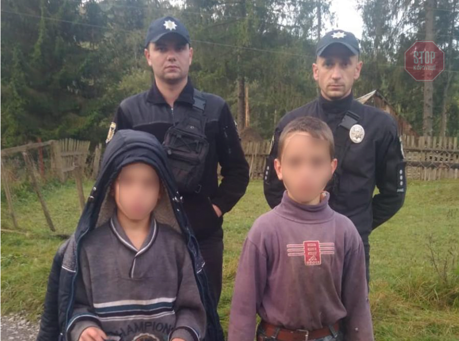 Шукали всю ніч: у Чернівецькій області знайшли двох малолітніх братів
