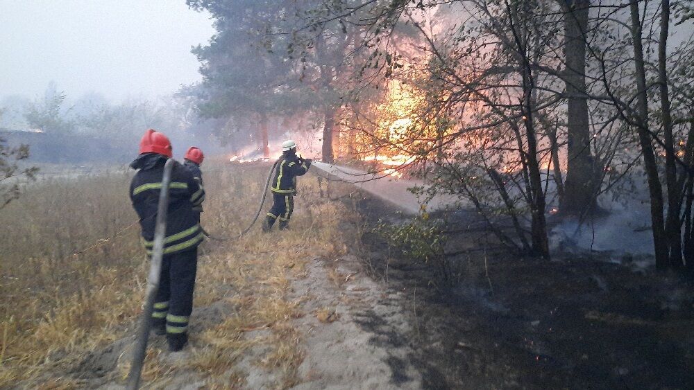 Слідство розглядає чотири основні версії виникнення масштабних пожеж на Луганщині (ФОТО)