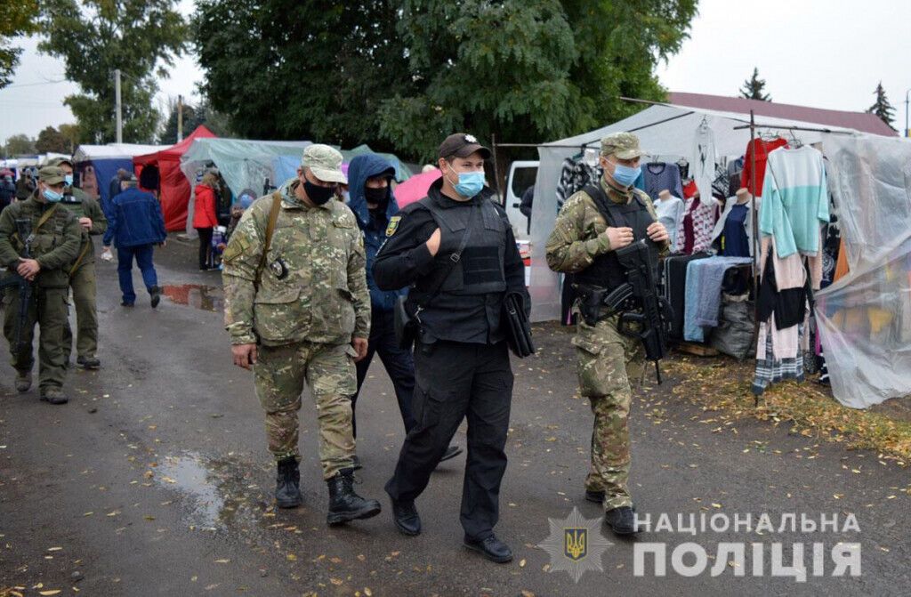 Поліцейські зі складу Об’єднаних сил провели відпрацювання Олександрівки