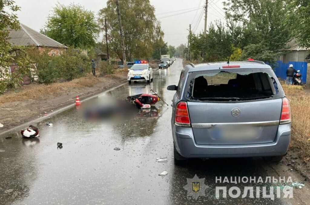 Поліція встановлює обставини загибелі водія мопеду в Слов’янську