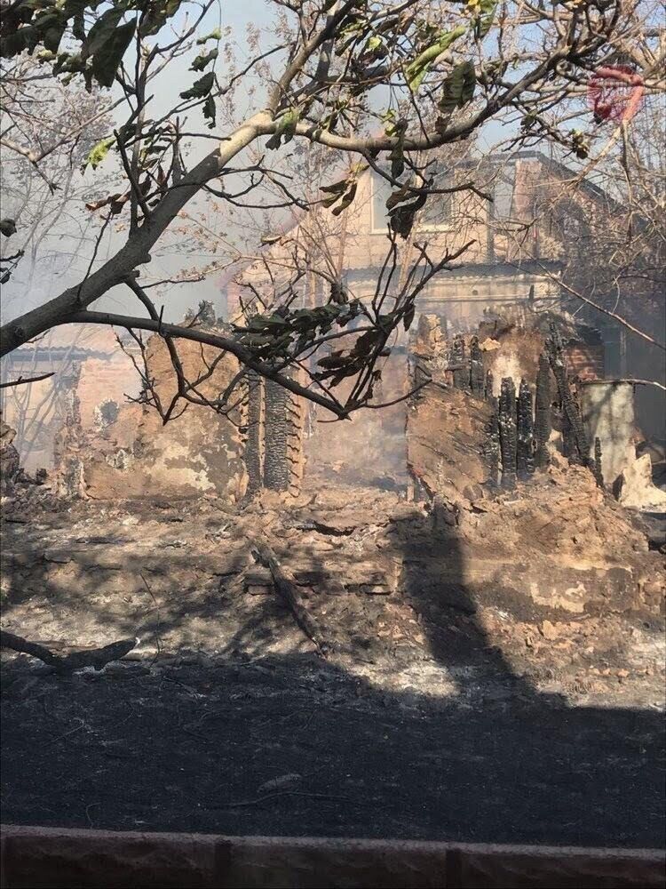 На Харківщині спалахнула масштабна пожежа (фото, відео)