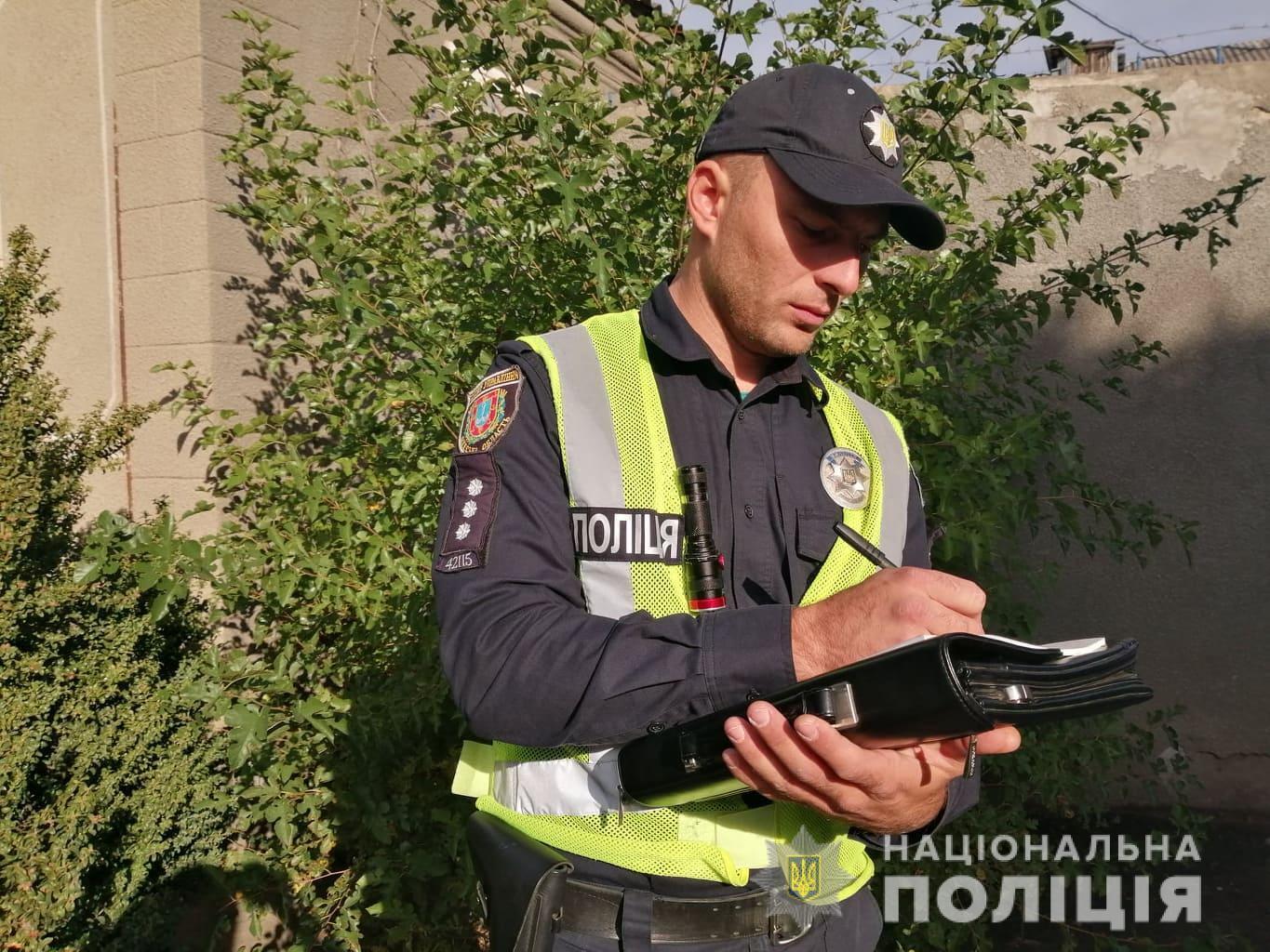 На Одещині поліцейські затримали чоловіка, який вбив співмешканку та намагався заплутати слідство