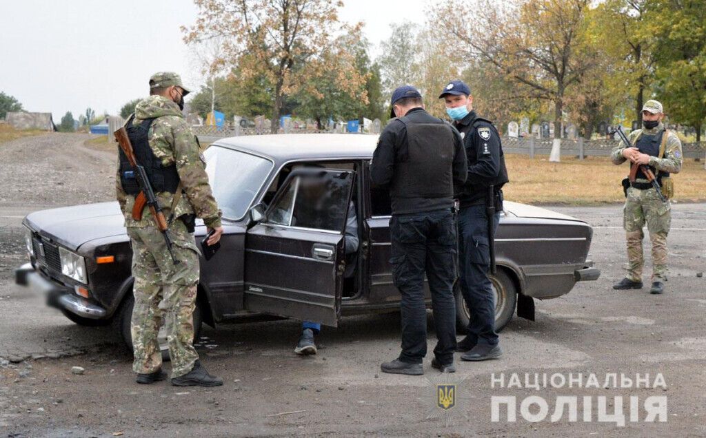 Поліцейські зі складу Об’єднаних сил провели відпрацювання Олександрівки