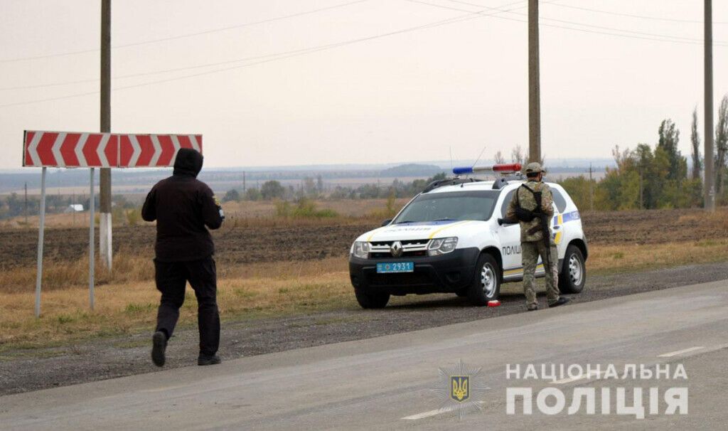 Поліцейські зі складу Об’єднаних сил провели відпрацювання Олександрівки