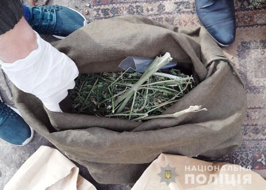 Поліцейські вилучили у мешканця Маріуполя кілограм канабісу