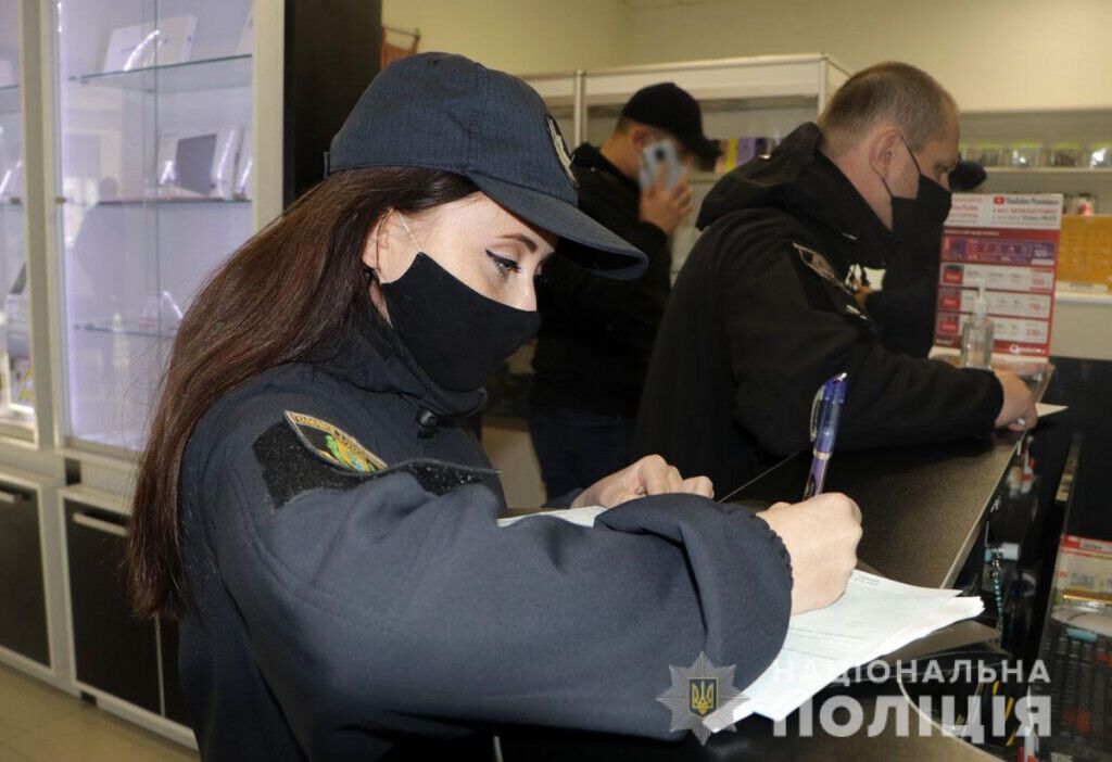 Поліцейські Донеччини задокументували 112 порушень карантину «вихідного дня»