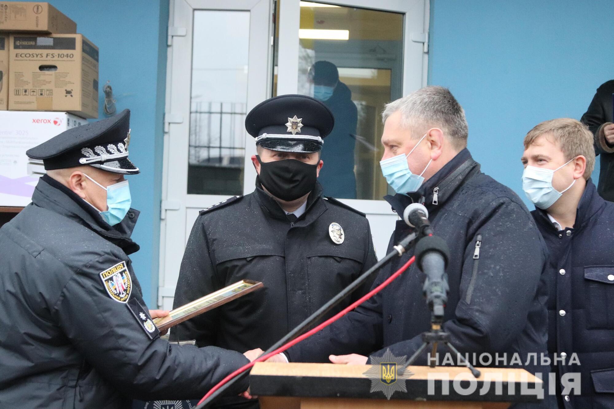 На Рівненщині відкрили нове адмінприміщення відділу поліції