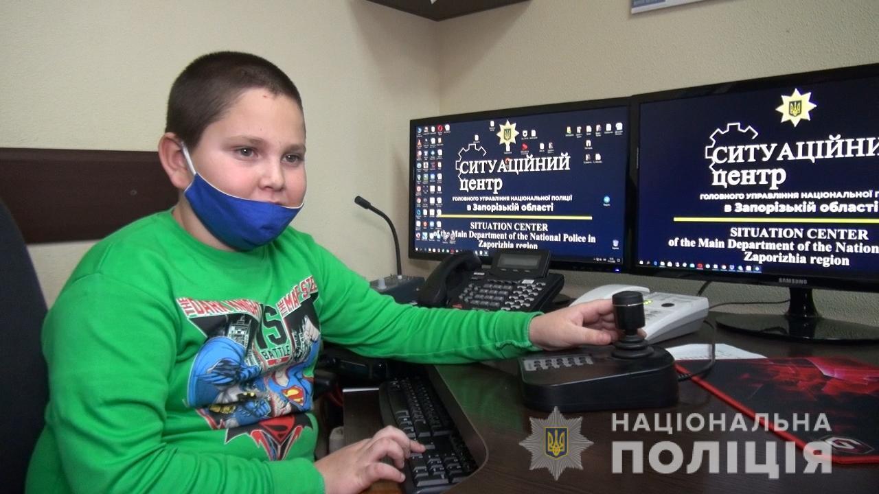 На Запоріжжі працівники поліції здійснили бажання двох маленьких мрійників