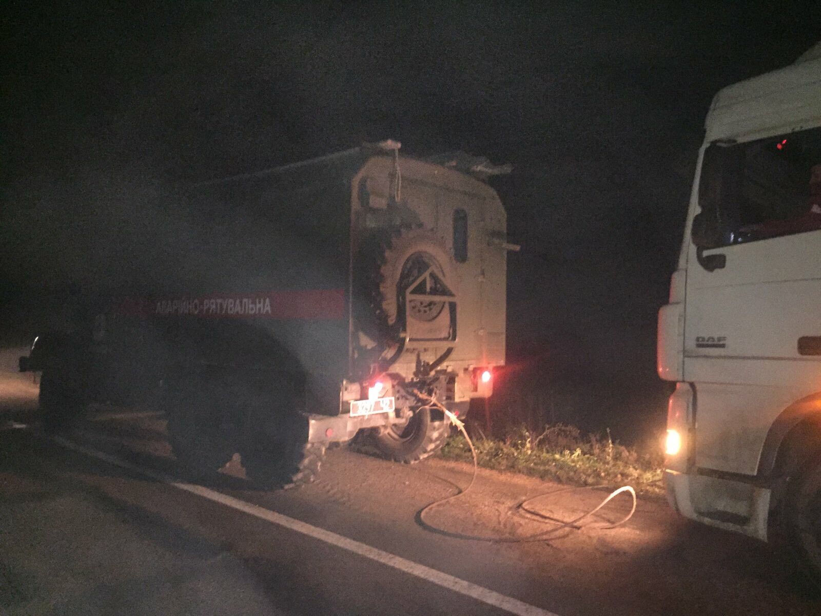 Кіровоградська область: рятувальники кіровоградського гарнізону допомогли водіям трьох автівок у складних ситуаціях на дорогах