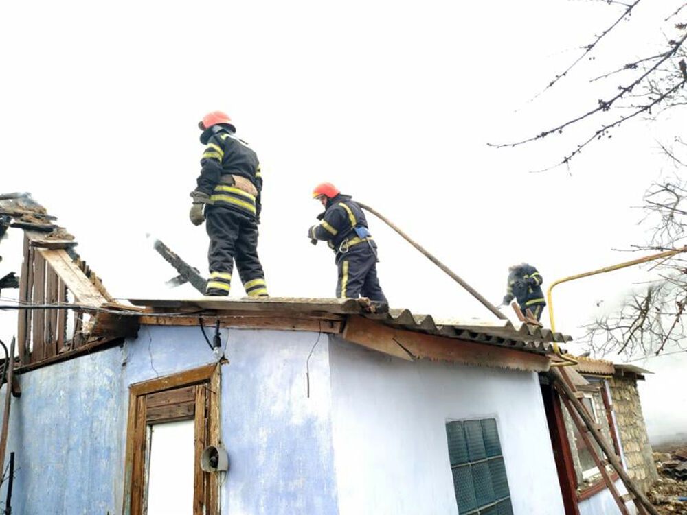 Миколаївська область: рятувальники ліквідували пожежу літньої кухні