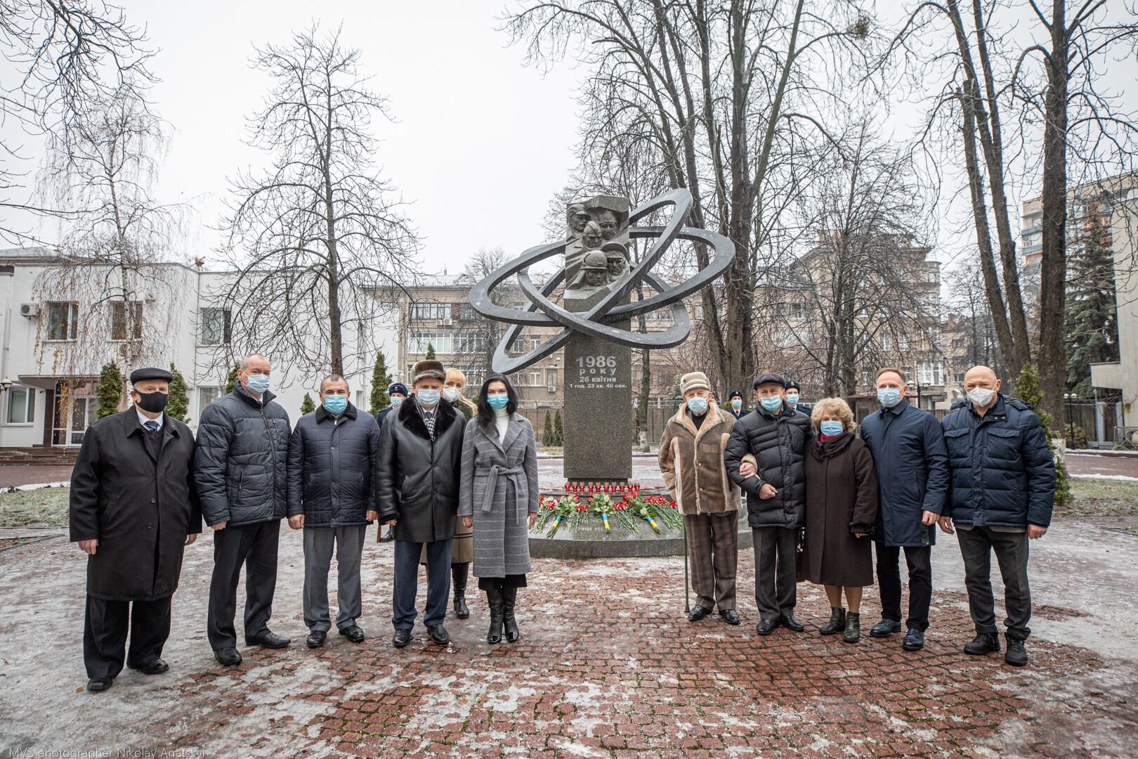 У МВС вшанували пам'ять учасників ліквідації наслідків чорнобильської трагедії