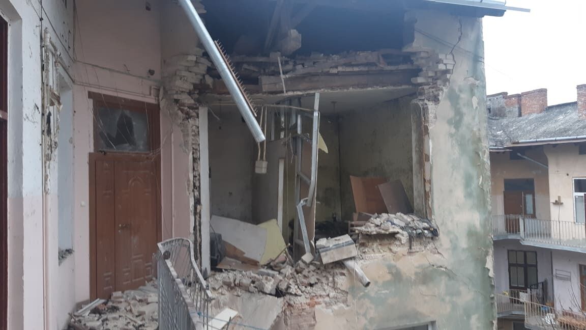 Львів: внаслідок вибуху газу в житловому будинку постраждали двоє людей