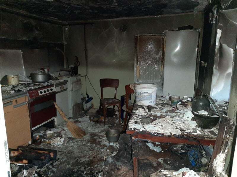 Миколаївська область: рятувальники ліквідували пожежу в літній кухні