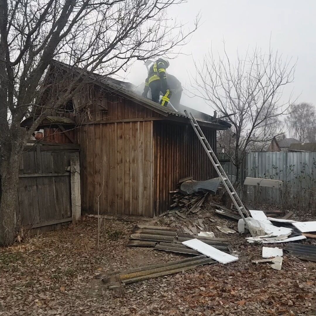 Сумська область: вогнеборці оперативно приборкали загоряння лазні