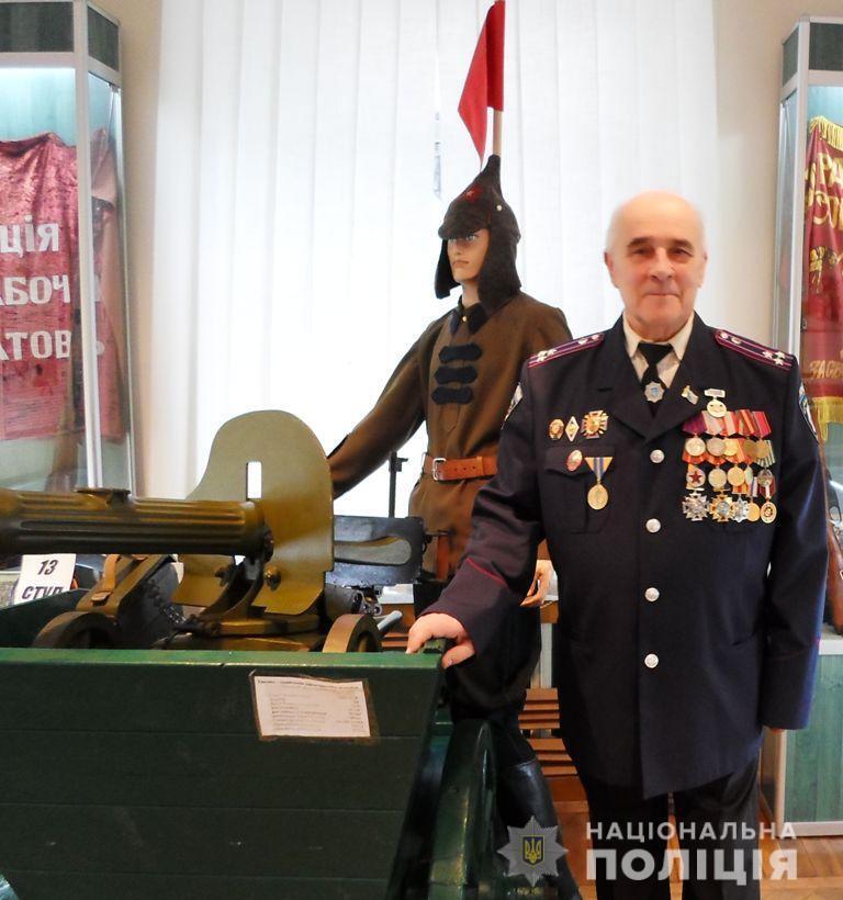 Директор музею поліції Одещини присвятив життя правоохоронним органам, аби передати свій досвід нащадкам