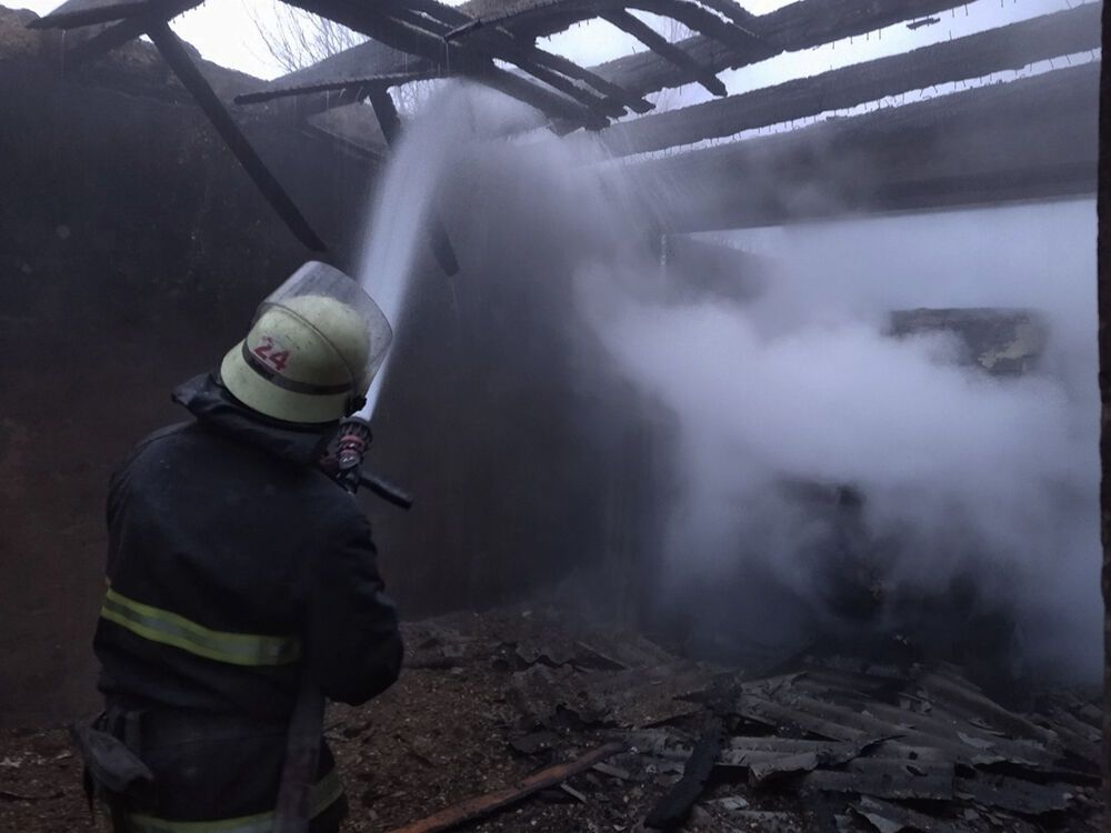 Миколаївська область: рятувальники ліквідували дві пожежі в житловому секторі