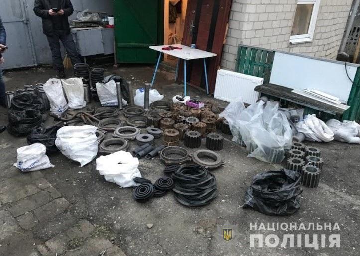 У Дніпрі поліцейські встановили групу осіб, які викрали майно державного підприємства на суму понад мільйон гривень