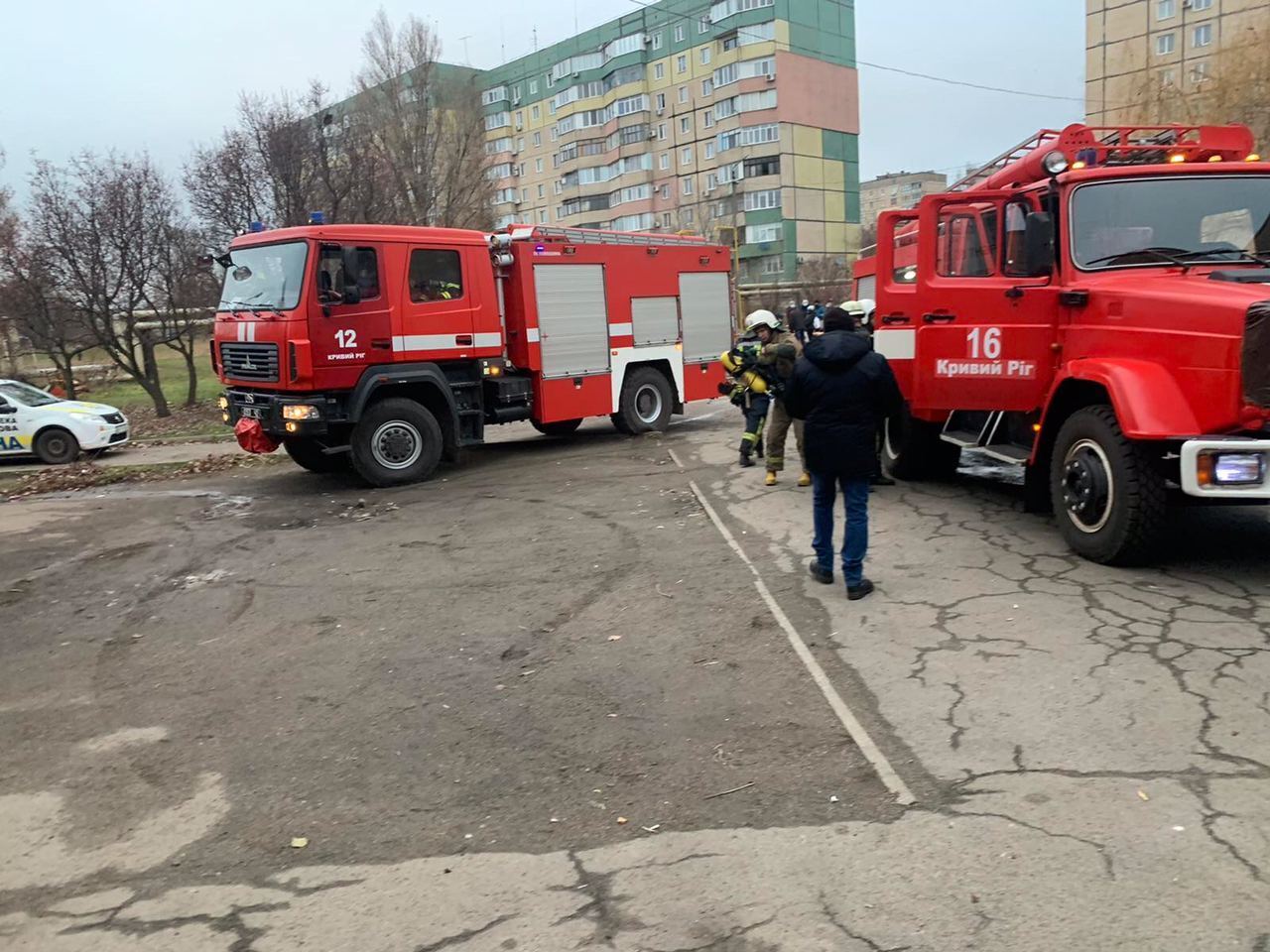 Дніпропетровська область: вогнеборці ліквідували пожежу в середині магазину