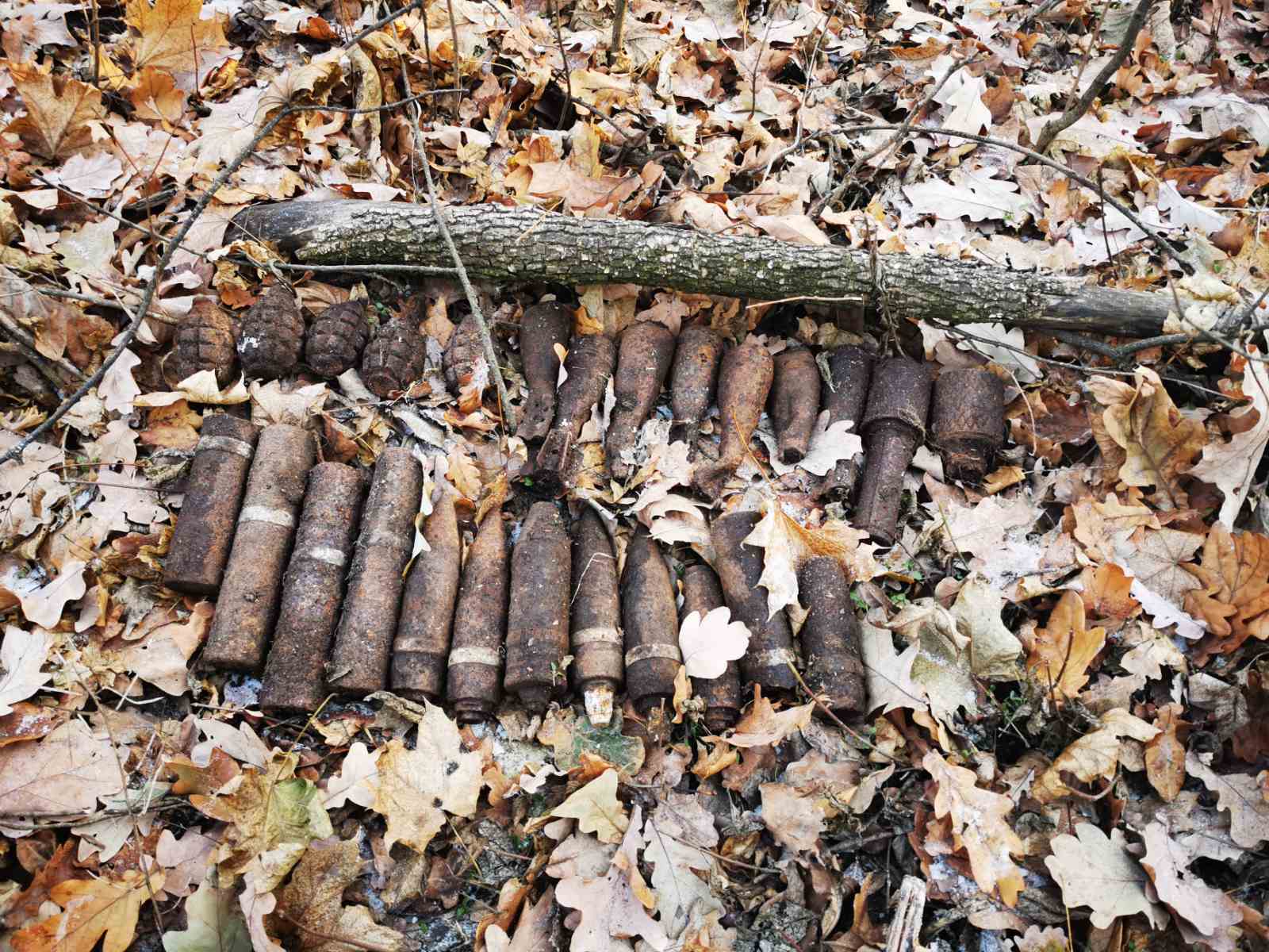 На Донеччині неподалік населеного пункту піротехніки вилучили 26 одиниць вибухонебезпечних предметів