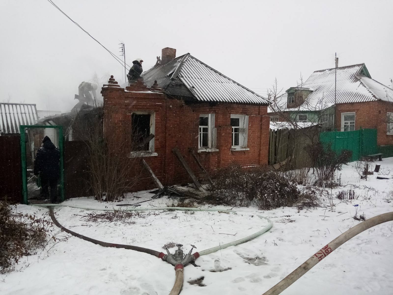 Харківська область: під час пожежі постраждав чоловік