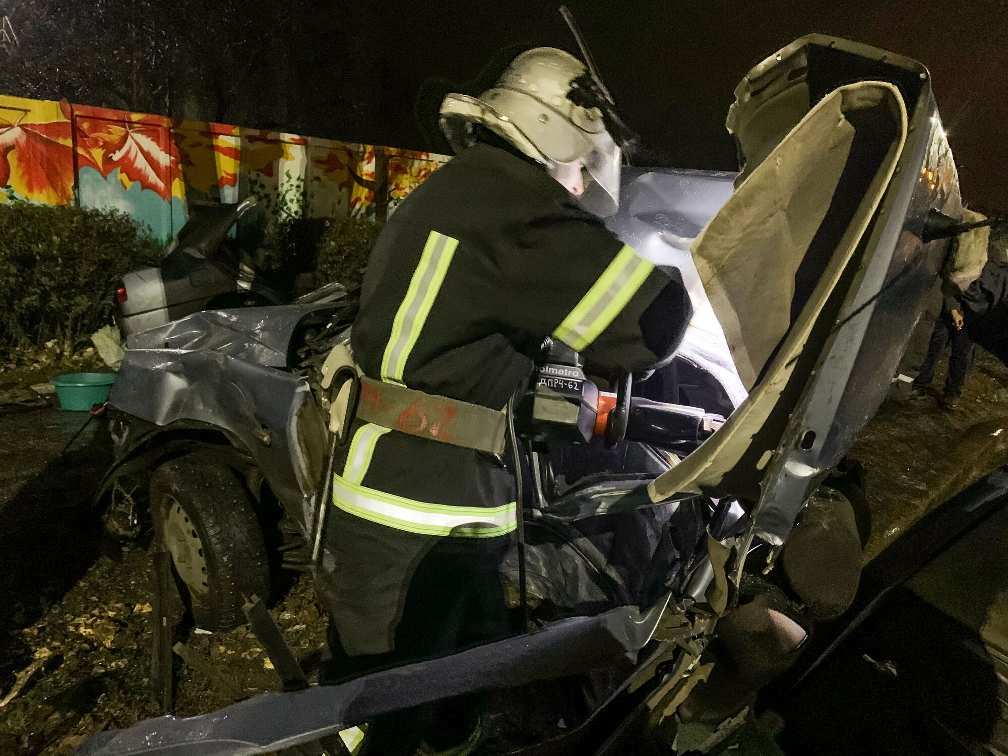 Донецька область: в результаті ДТП загинув водій транспортного засобу