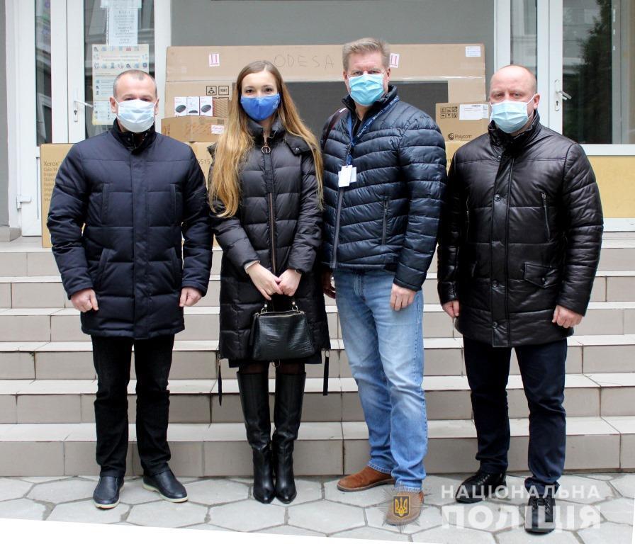 Консультативна місія Європейського союзу в Україні надала одеським поліцейським підтримку