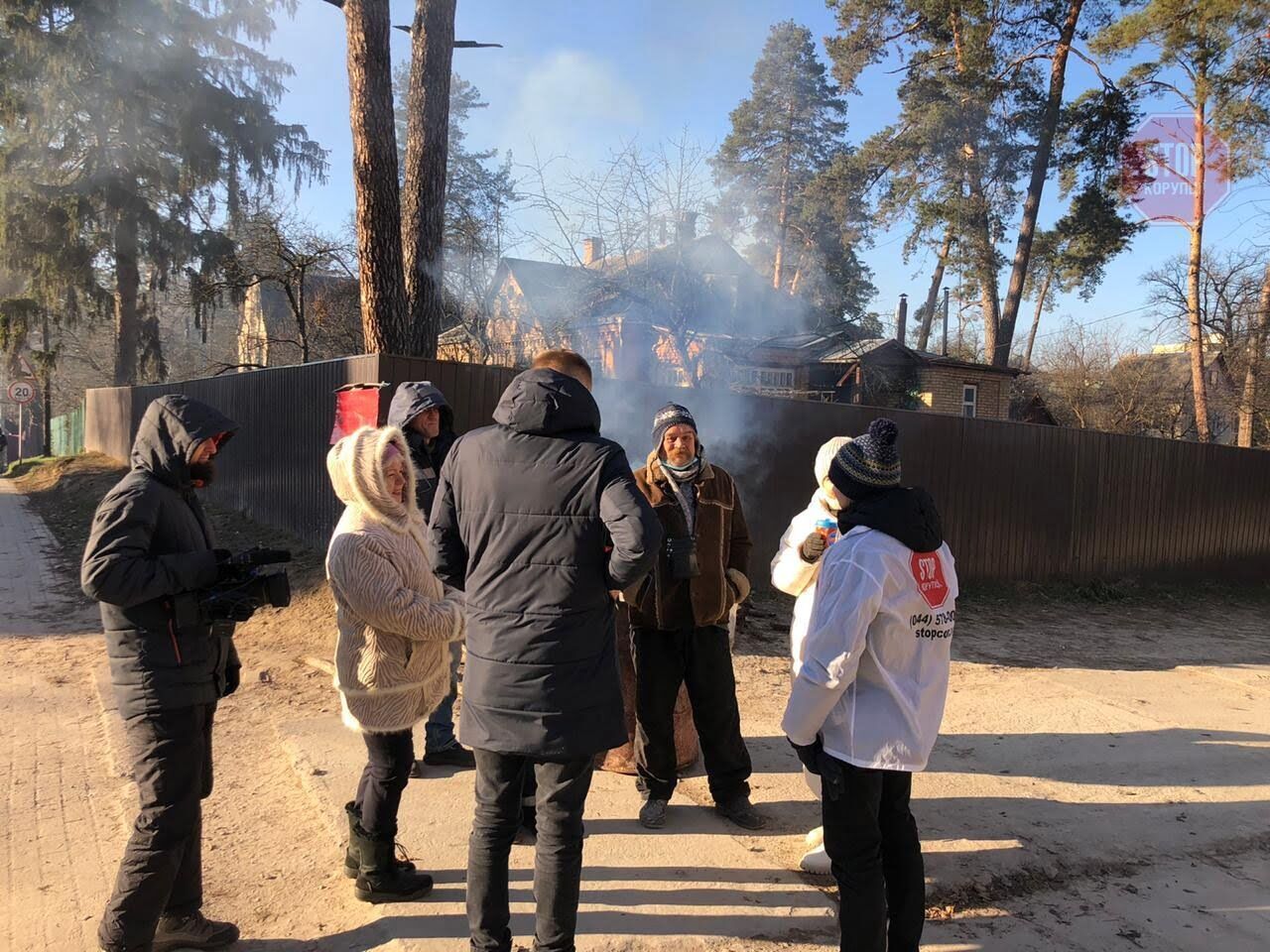  В Ірпені ведуть незаконне будівництво висоток Фото: СтопКор