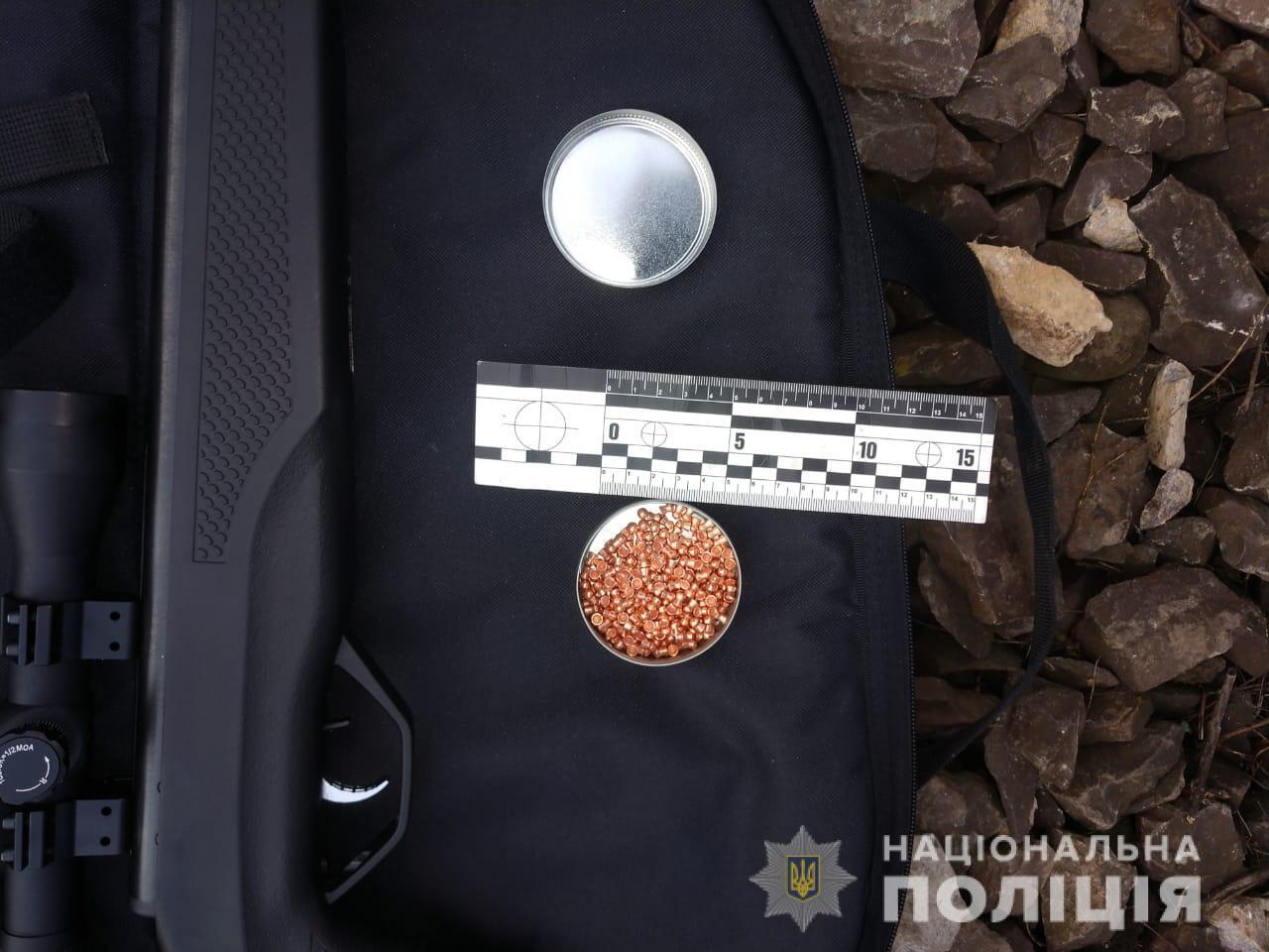 На Львівщині поліцейські викрили зловмисника, причетного до поранення перехожого з пневматичної рушниці