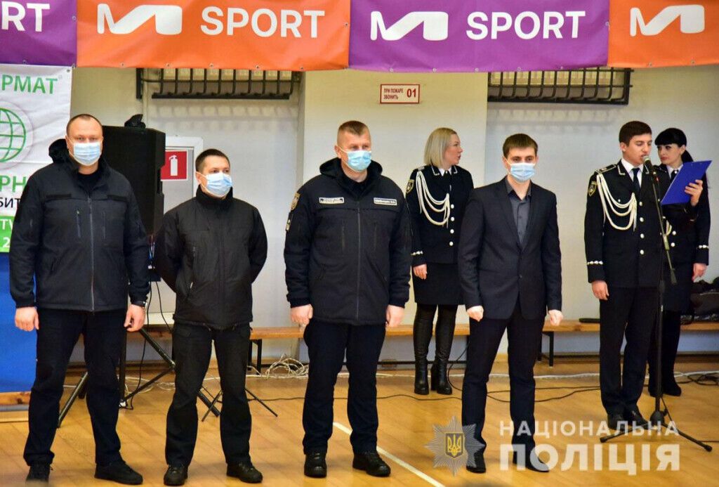 Волейбольна команда поліції Донеччини замкнула трійку лідерів у турнірній таблиці Чемпіонату України (ВІДЕО)
