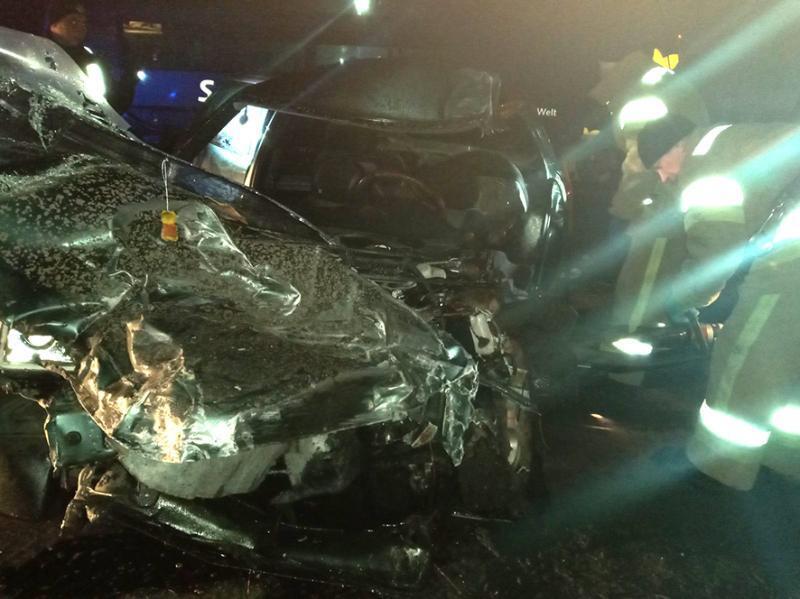 Полтавська область: рятувальники деблокували чоловіка з понівеченого внаслідок ДТП автомобіля