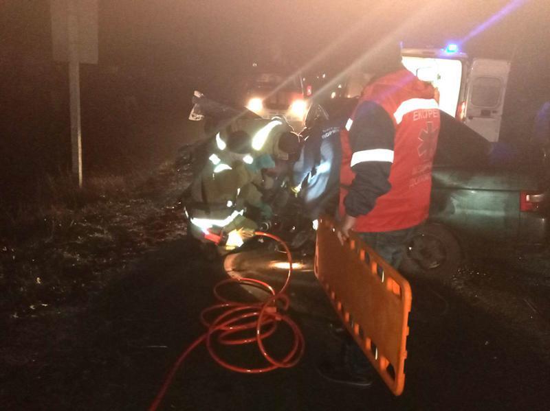 Полтавська область: рятувальники деблокували чоловіка з понівеченого внаслідок ДТП автомобіля