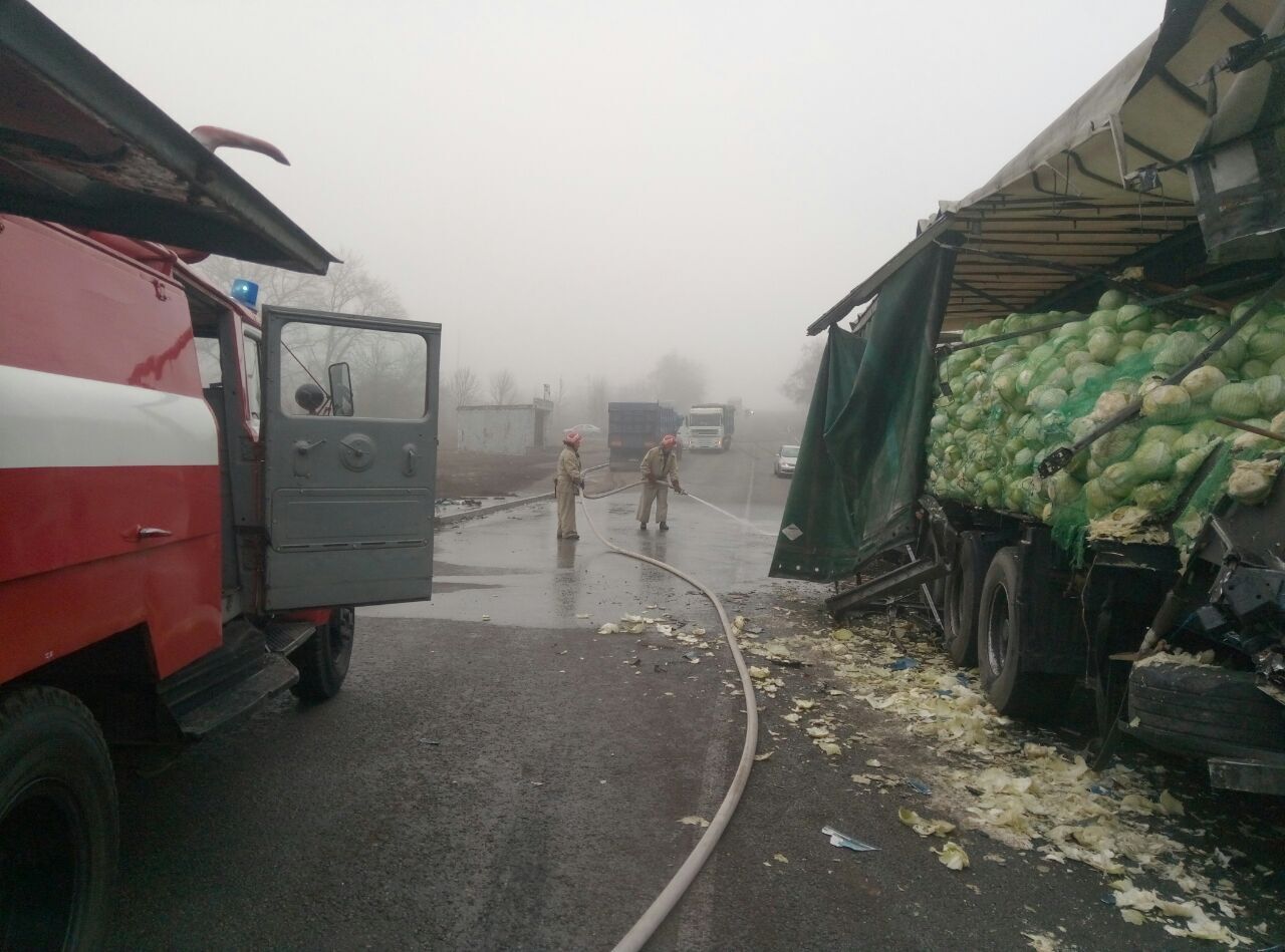 Рятувальники Кіровоградщини надали допомогу по ліквідації наслідків 2-х ДТП